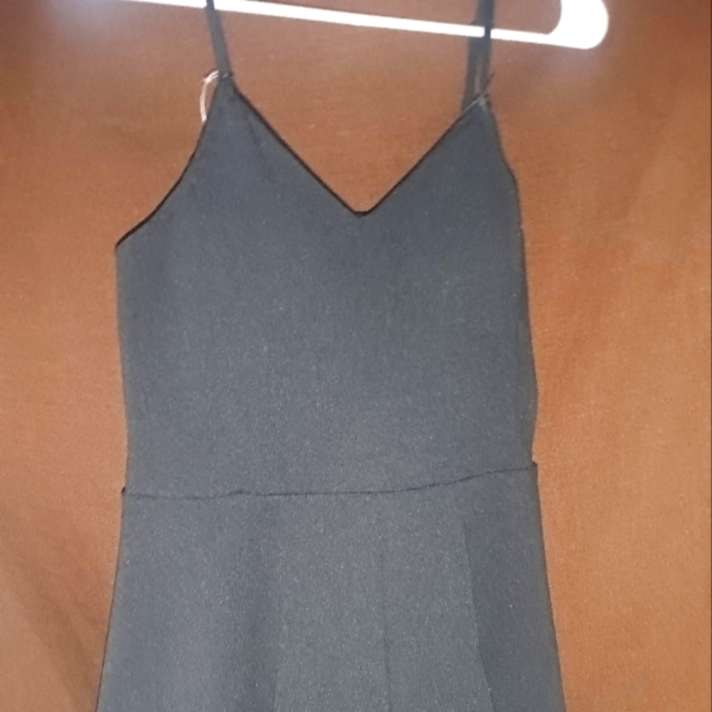 Express, black short romper Large 11-13.